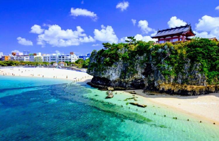 Hotel Gala Naha'S Only Sandy Beach Front All Rooms Oceanview Exterior photo